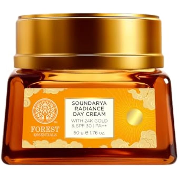 Forest Essentials SOUNDARYA RADIANCE CREAM WITH 24K GOLD - 50G - Image 1
